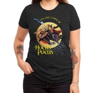 Black Hocus Pocus Halloween Tee Woman’s XL NWT